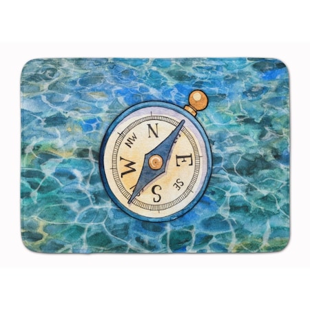 Carolines Treasures Compass Machine Washable Memory Foam Mat BB5347RUG